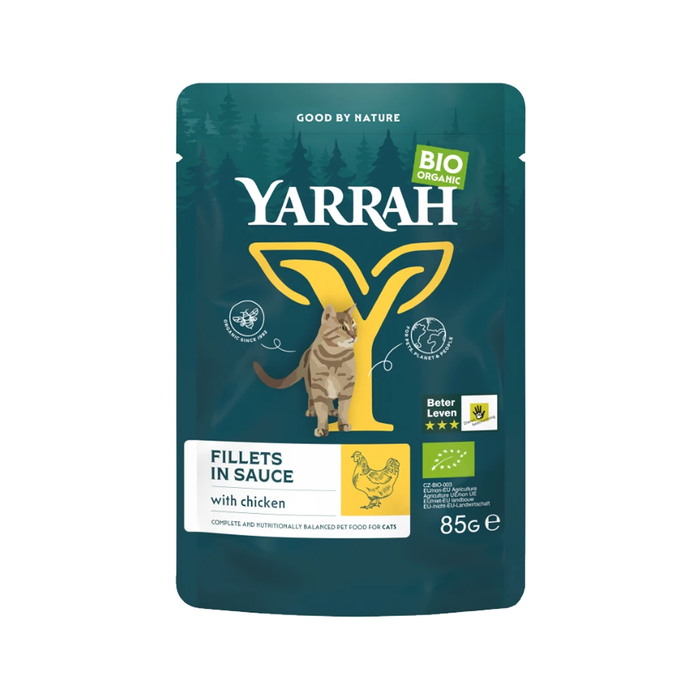 Yarrah Bio Cat Pouch - Chicken In Gravy 1 Yarrah Bio Cat Pouch - Chicken In Gravy