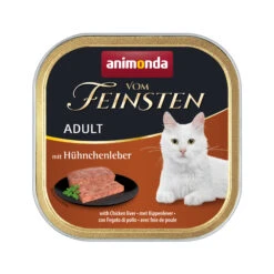 Animonda Vom Feinsten Adult Katzenfutter - Schälchen - Hühnerleber
