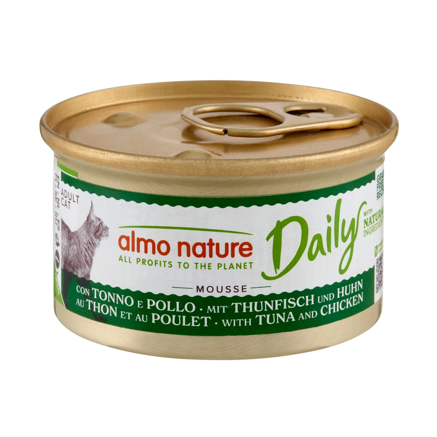 Almo Nature Daily Menu Mousse Katzenfutter - Dosen - Thunfisch Und Huhn 1 Almo Nature Daily Menu Mousse Katzenfutter - Dosen - Thunfisch Und Huhn