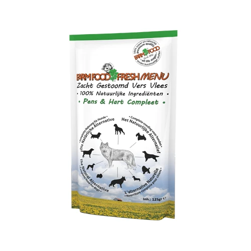 Farm Food Fresh Menu Komplett Hundefutter - Frischebeutel - Pansen & Herz 3 Farm Food Fresh Menu Komplett Hundefutter - Frischebeutel - Pansen & Herz – Bild 3