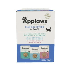 Applaws Multipack Katzenfutter - Frischebeutel - Fish In Broth
