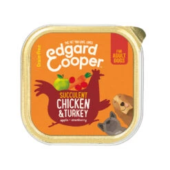 Edgard & Cooper Adult Hundefutter - Schälchen - Huhn & Truthahn