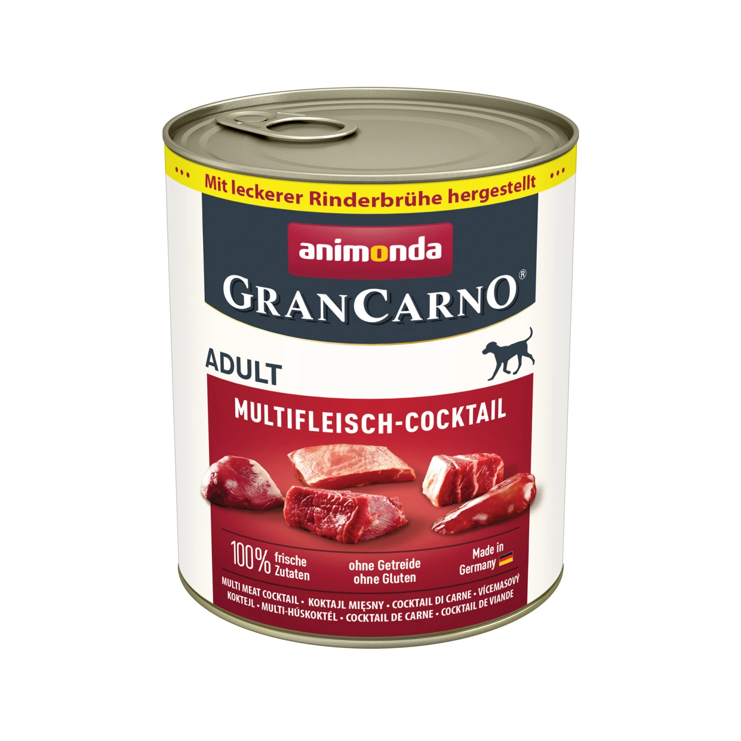 Animonda GranCarno Original Adult Hundefutter - Dosen - Multifleischcocktail 1 Animonda GranCarno Original Adult Hundefutter - Dosen - Multifleischcocktail