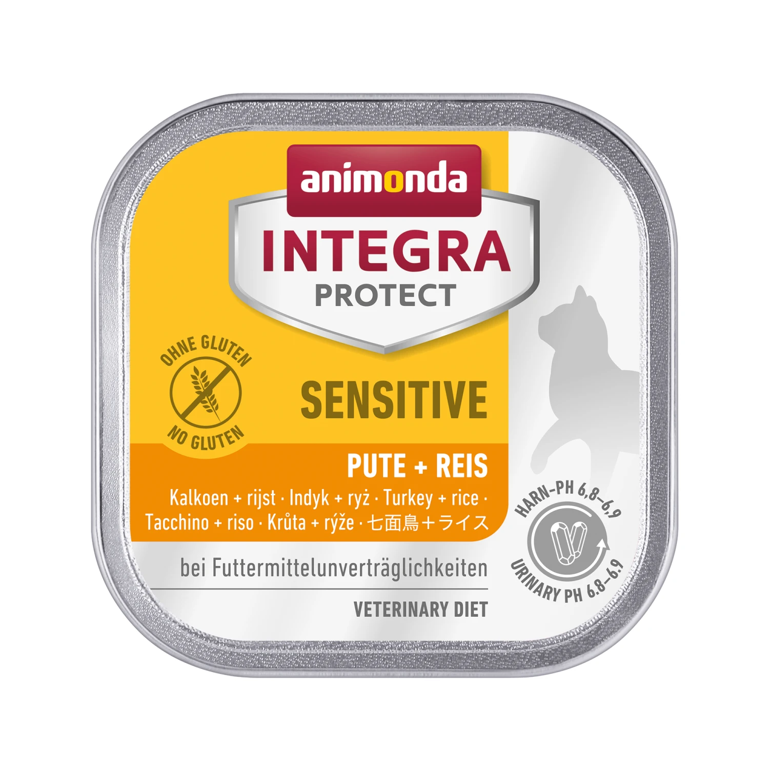 Animonda Integra Protect Sensitive Katzenfutter - Schälchen - Pute & Reis 1 Animonda Integra Protect Sensitive Katzenfutter - Schälchen - Pute & Reis