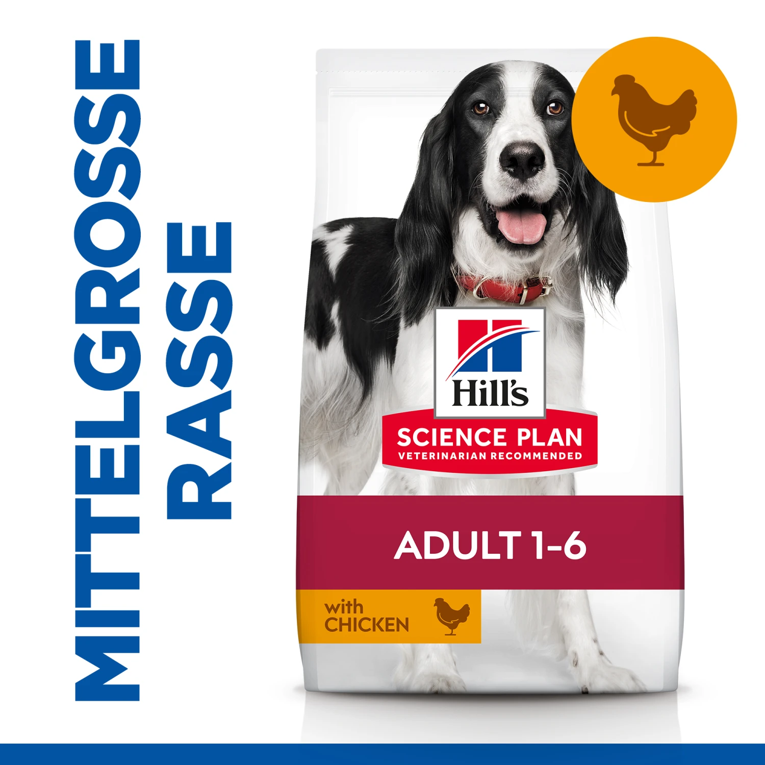 Hill's Science Plan Advanced Fitness Adult Medium Hundefutter - Huhn 2 Hill's Science Plan Advanced Fitness Adult Medium Hundefutter - Huhn – Bild 2