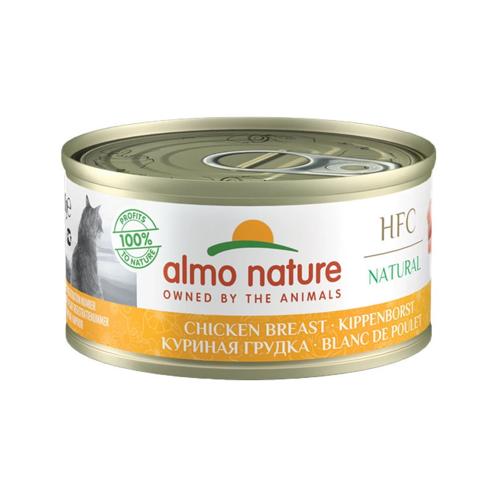 Almo Nature HFC 70 Natural Katzenfutter - Dosen - Hühnerbrust 1 Almo Nature HFC 70 Natural Katzenfutter - Dosen - Hühnerbrust