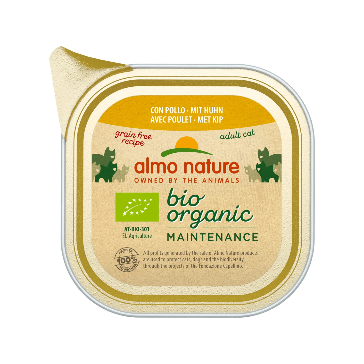 Almo Nature Bio Organic Maintenance Katzenfutter - Huhn 1 Almo Nature Bio Organic Maintenance Katzenfutter - Huhn