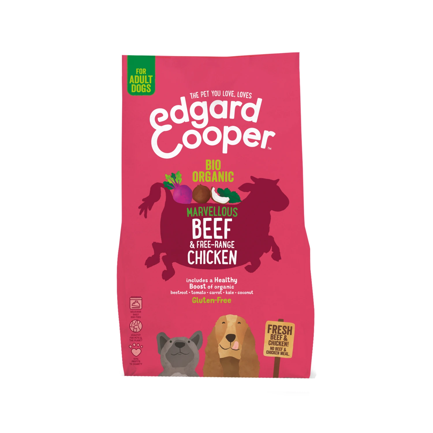 Edgard & Cooper Bio Adult - Rind & Huhn 1 Edgard & Cooper Bio Adult - Rind & Huhn