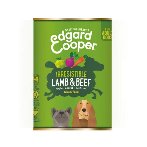 Edgard & Cooper Adult Hundefutter - Dosen - Lamm & Rind 1 Edgard & Cooper Adult Hundefutter - Dosen - Lamm & Rind