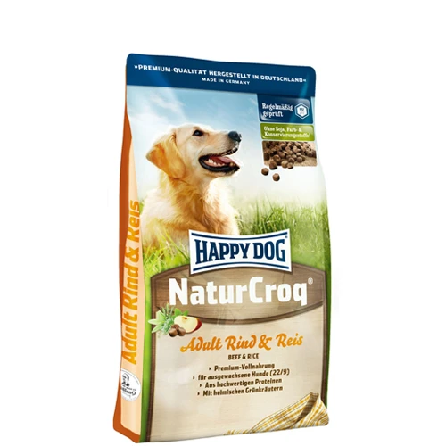 Happy Dog NaturCroq Hundefutter - Rind & Reis 3 Happy Dog NaturCroq Hundefutter - Rind & Reis – Bild 3