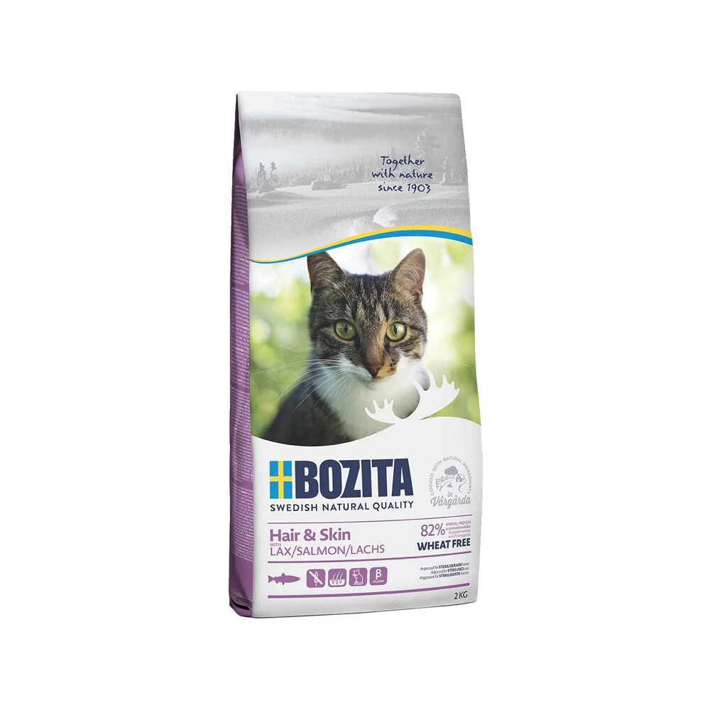 Bozita Hair & Skin Weizenfreies Katzenfutter 2 Bozita Hair & Skin Weizenfreies Katzenfutter – Bild 2