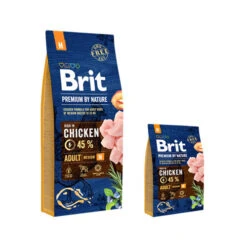 Brit Premium By Nature Adult - Mittelgroße Hunde -Medpets Geschaft brit premium by nature adult middelgrote honden 201701 0500 none