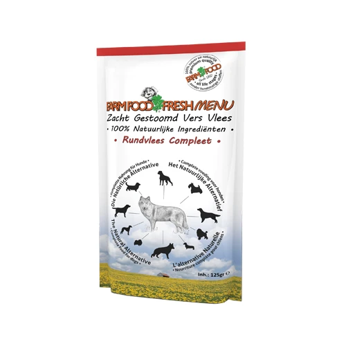 Farm Food Fresh Menu Komplett Hundefutter - Frischebeutel - Rind 3 Farm Food Fresh Menu Komplett Hundefutter - Frischebeutel - Rind – Bild 3