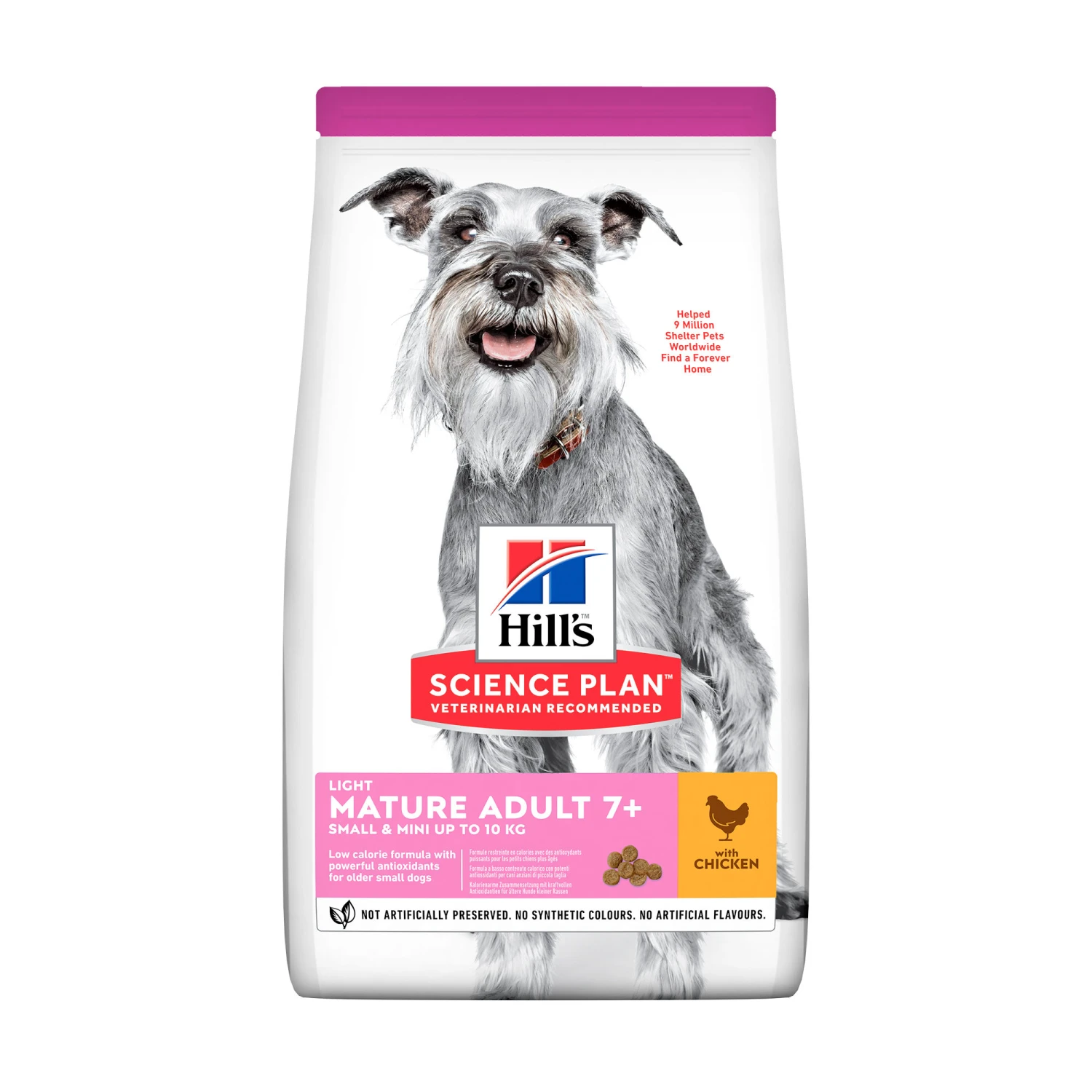 Hill's Science Plan Mature / Adult Light Mini Hundefutter 1 Hill's Science Plan Mature / Adult Light Mini Hundefutter