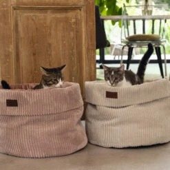 Designed By Lotte Gerippter Katzenkorb -Medpets Geschaft desgined by lotte ribbed kattenmand 190077 2000 none