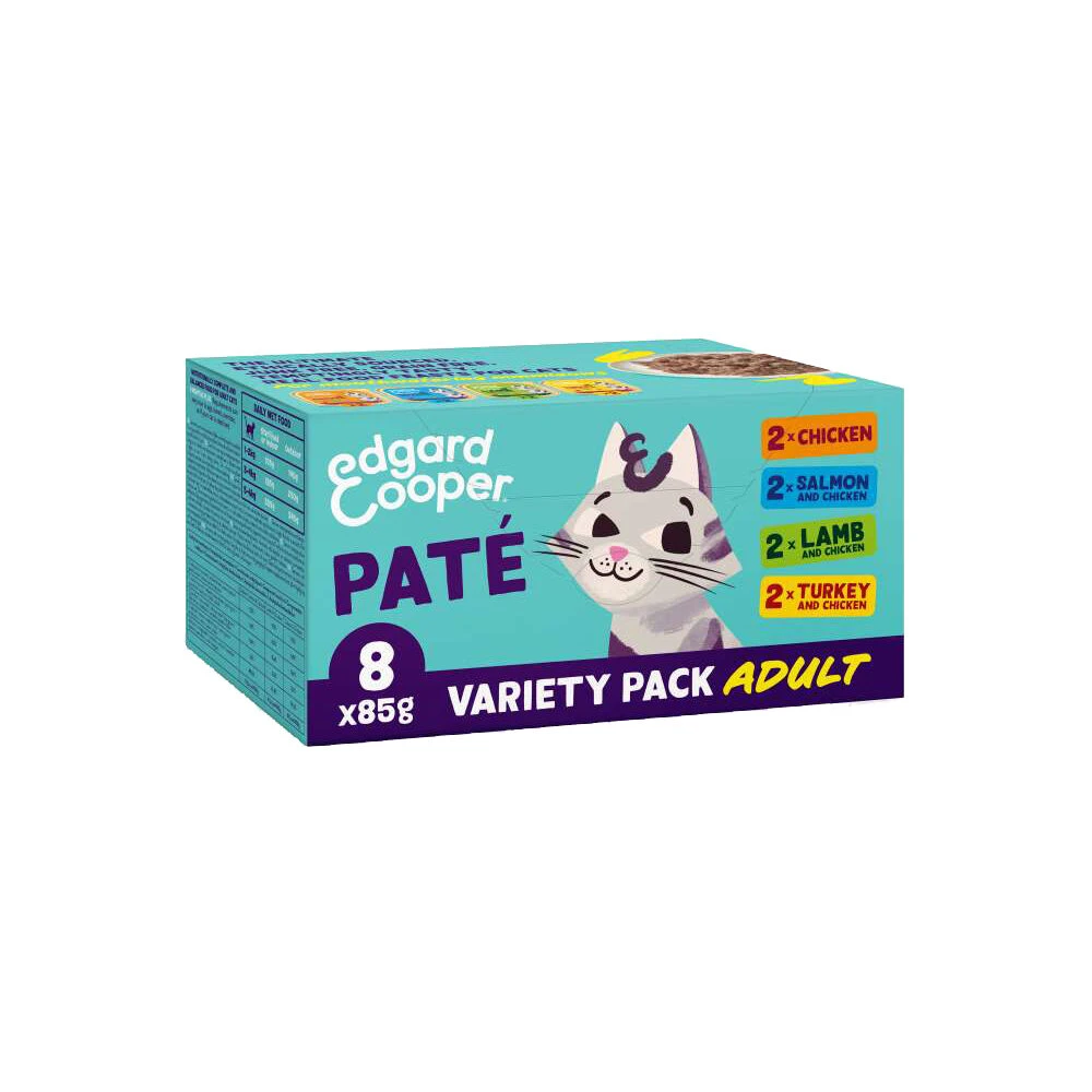 Edgard & Cooper Erwachsene Katze – Mehrfachpackung Pastete
