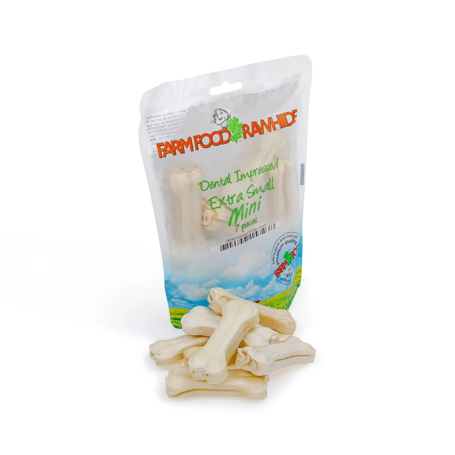 Farm Food Rawhide Dental Mini - Impressed 1 Farm Food Rawhide Dental Mini - Impressed