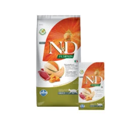 Farmina N&D Pumpkin Adult Katzenfutter - Ente -Medpets Geschaft farmina nd pumpkin adult kattenvoer duck 228529 2000 none