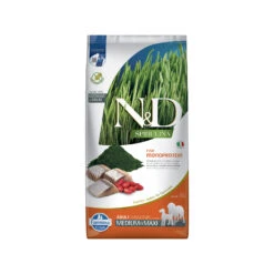 Farmina N&D Spirulina Adult Dog Medium & Maxi - Hering Und Goji-Beere -Medpets Geschaft farmina nd spirulina haring en gojibes adult dog medium maxi 228484 2000 none