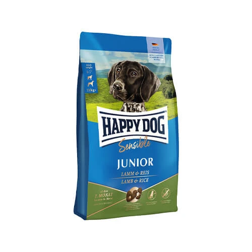 Happy Dog Sensible Junior - Lamm Und Reis – Bild 3
