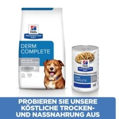 Hill's Derm Complete Nassfutter - Prescription Diet - Canine -Medpets Geschaft hills derm complete natvoer prescription diet canine 211730 0500 none