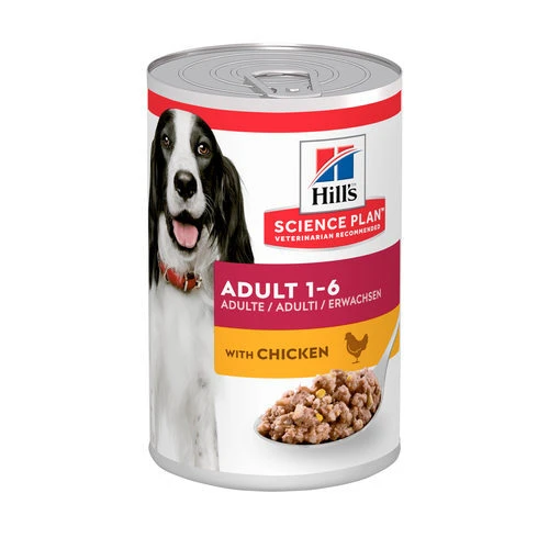 Hill's Science Plan Advanced Fitness Adult Medium Hundefutter - Dosen - Huhn 1 Hill's Science Plan Advanced Fitness Adult Medium Hundefutter - Dosen - Huhn