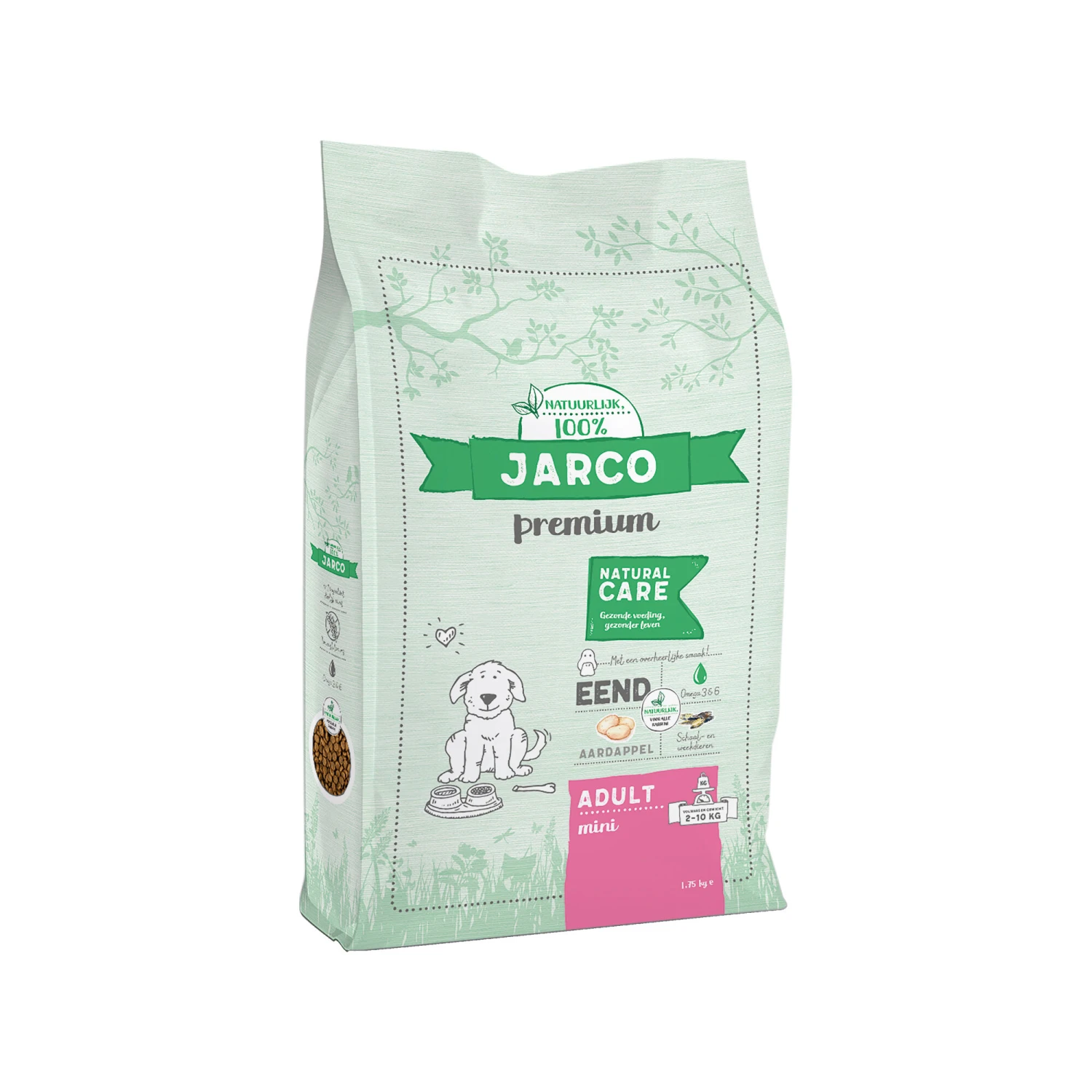 Jarco Premium Adult Dog Mini - Ente 2 Jarco Premium Adult Dog Mini - Ente – Bild 2