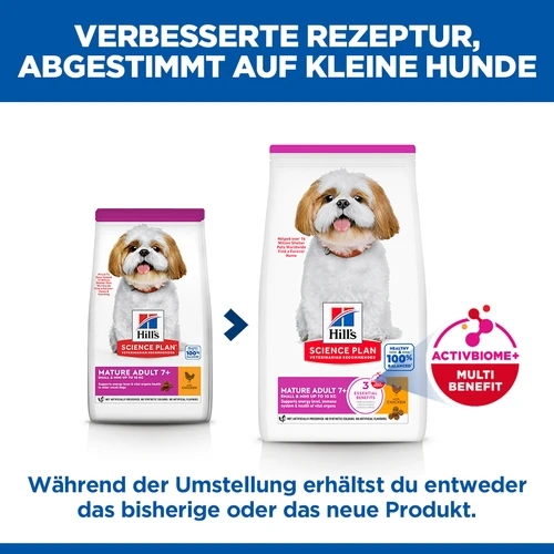 Hill's Science Plan Mature Adult Small & Miniature Hundefutter 2 Hill's Science Plan Mature Adult Small & Miniature Hundefutter – Bild 2