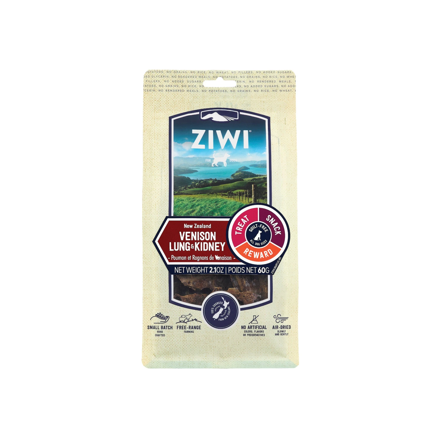 ZIWI Peak Hundesnack Hirsch-Lunge & Hirsch-Niere 4 ZIWI Peak Hundesnack Hirsch-Lunge & Hirsch-Niere – Bild 4