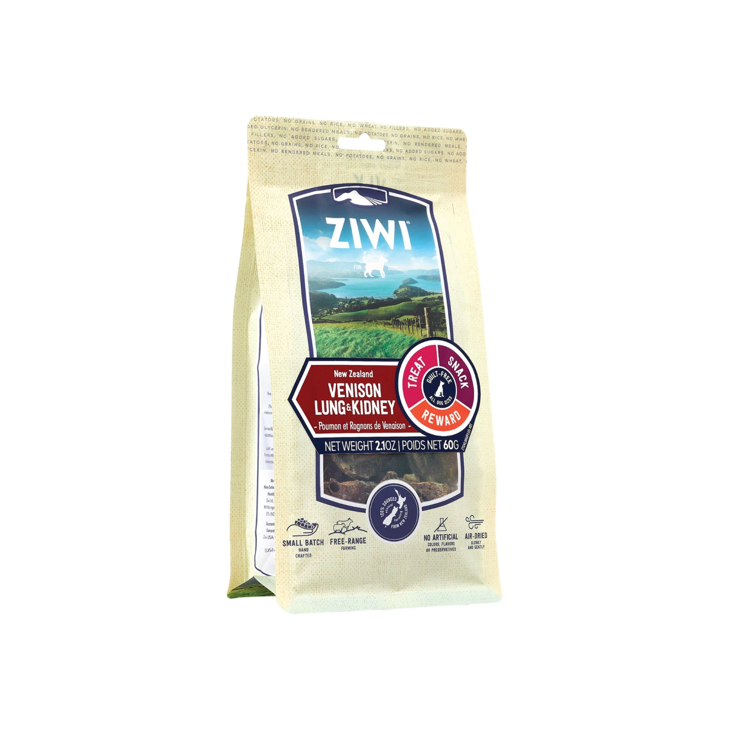 ZIWI Peak Hundesnack Hirsch-Lunge & Hirsch-Niere 2 ZIWI Peak Hundesnack Hirsch-Lunge & Hirsch-Niere – Bild 2