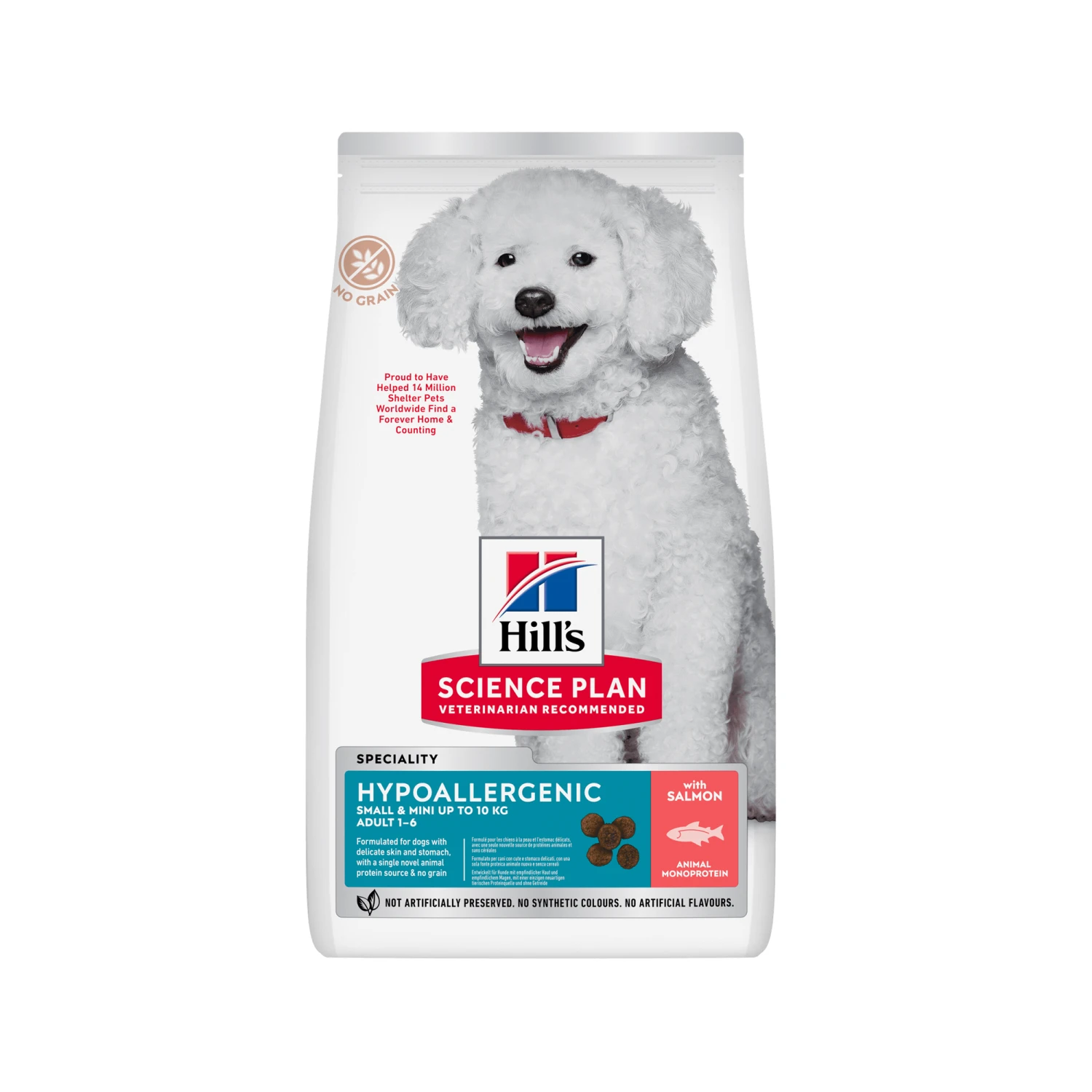 Hill's Science Plan Hypoallergenes Hundefutter Für Kleine Und Mini-Hunde - Lachs 1 Hill's Science Plan Hypoallergenes Hundefutter Für Kleine Und Mini-Hunde - Lachs