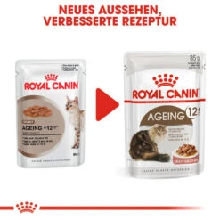 Royal Canin Ageing 12+ In Gravy Katzenfutter - Frischebeutel 17 Royal Canin Ageing 12+ In Gravy Katzenfutter - Frischebeutel -Medpets Geschaft royal canin ageing 12 in gravy kattenvoer 127694 1000 none