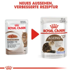 Royal Canin Ageing 12+ In Jelly Katzenfutter - Frischebeutel 17 Royal Canin Ageing 12+ In Jelly Katzenfutter - Frischebeutel -Medpets Geschaft royal canin ageing 12 in jelly kattenvoer 127739 1000 none