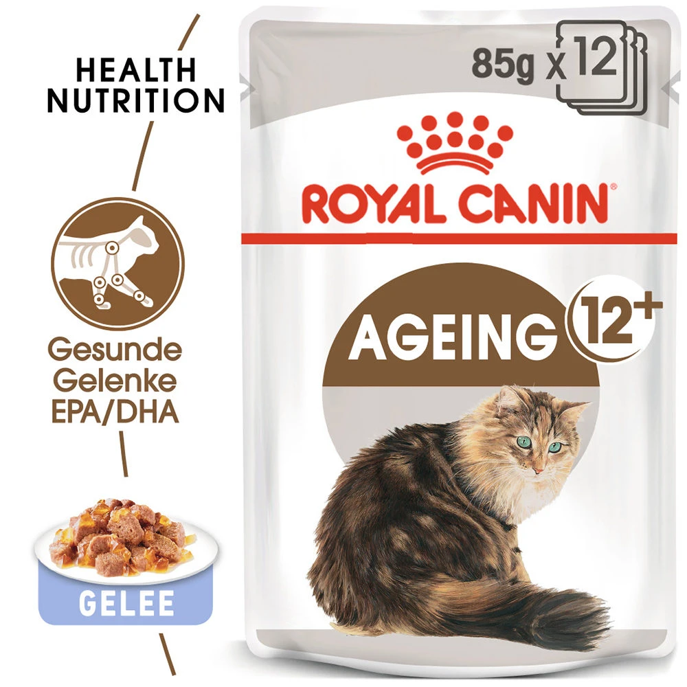 Royal Canin Ageing 12+ In Jelly Katzenfutter - Frischebeutel 11 Royal Canin Ageing 12+ In Jelly Katzenfutter - Frischebeutel – Bild 11