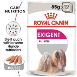 Royal Canin Exigent Hundefutter - Frischebeutel -Medpets Geschaft royal canin exigent wet hondenvoer 131918 1000 none