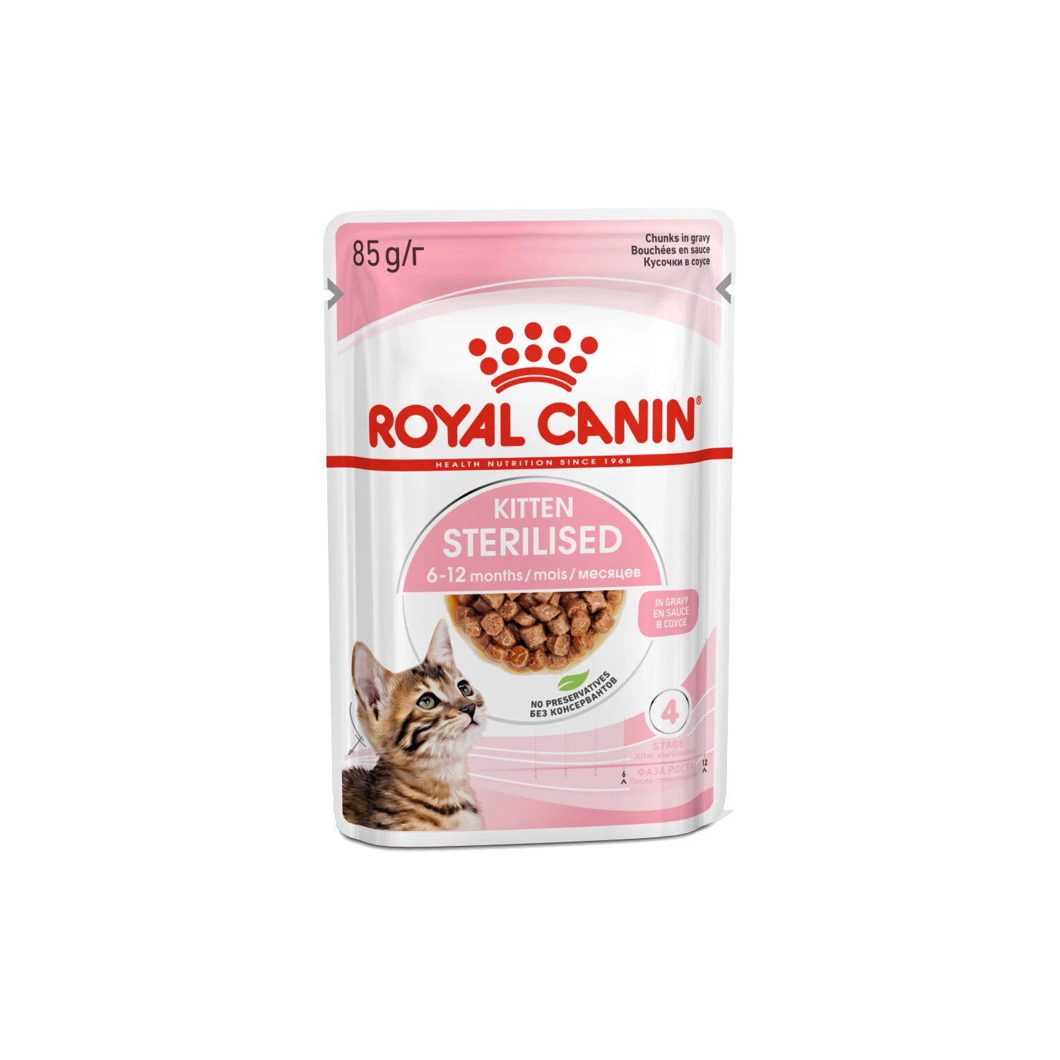 Royal Canin Kitten Sterilised In Sauce - Beutel 3 Royal Canin Kitten Sterilised In Sauce - Beutel – Bild 3