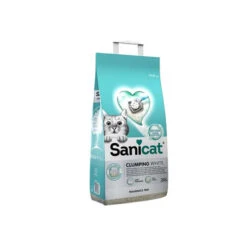 Sanicat Clumping White Katzenstreu -Medpets Geschaft sanicat clumping white kattenbakvulling 214673 0500 none