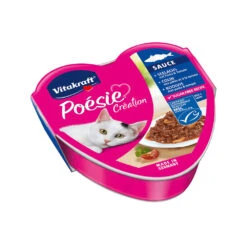 Vitakraft Poésie Création Seelachs, Nudeln Und Tomaten In Sauce