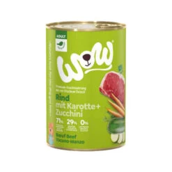WOW! Hundefutter Adult - Dose -Medpets Geschaft wow adult hondenvoer blik 208520 0500 none