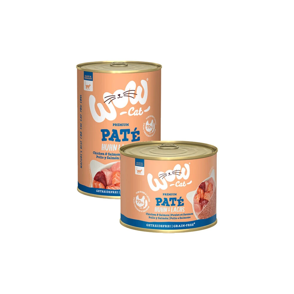 WOW Cat Wet Adult - Huhn & Lachs 6 WOW Cat Wet Adult - Huhn & Lachs – Bild 6