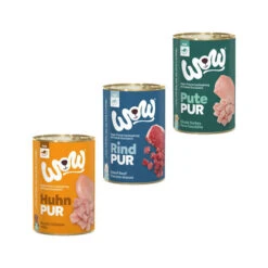 WOW! PUR 100 % Hundefutter - Dose -Medpets Geschaft wow puur 100 hondenvoer blik 208676 0500 none